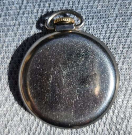 VINTAGE 1950S WESTCLOX ZOBO POCKET WATCH  STILL WORKING