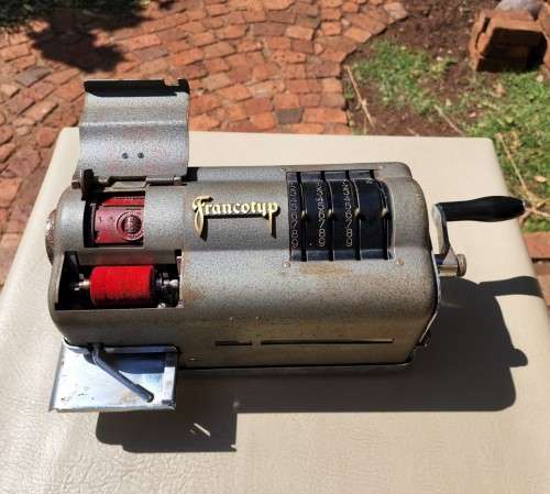 WHO NEEDS THE POST OFFICE? A COOL 1970S POSTAGE METER.