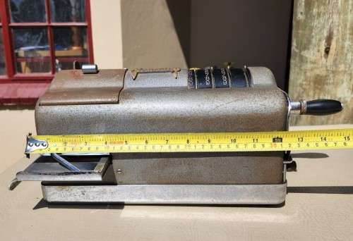 WHO NEEDS THE POST OFFICE? A COOL 1970S POSTAGE METER.