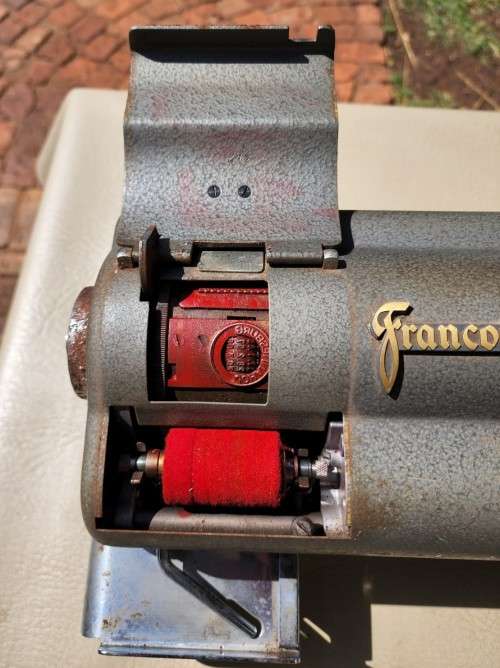 WHO NEEDS THE POST OFFICE? A COOL 1970S POSTAGE METER.