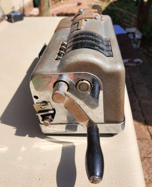 WHO NEEDS THE POST OFFICE? A COOL 1970S POSTAGE METER.