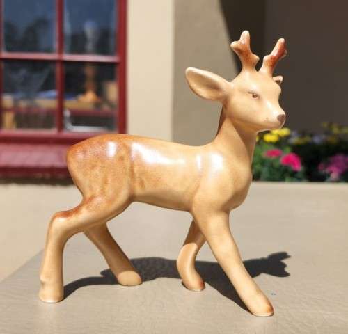 A CUTE CERAMIC BAMBI FIGURINE