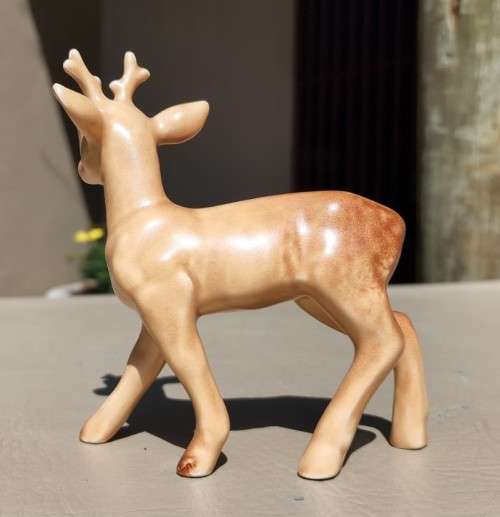 A CUTE CERAMIC BAMBI FIGURINE