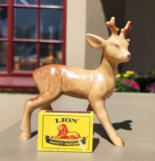 A CUTE CERAMIC BAMBI FIGURINE