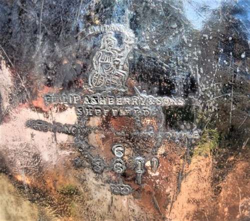 ANTIQUE PHILLIP ASHBERRY AND SONS SHEFFIELD (1856-1900) SILVERPLATED (ON BRITTANIA METAL) TEAPOT