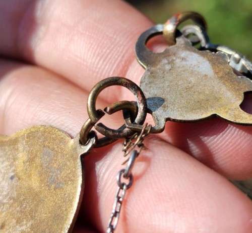 VINTAGE 1950S DON QUIXOTE MEDIEVAL KNIGHT AND GLADIATOR EMBOSSED BRASS CUFF BRACELET