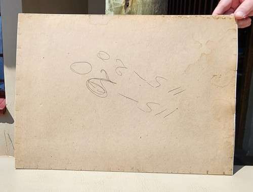 HERD OF ELEPHANTS 1980 ORIGINAL WATERCOLOUR  BY MH CILLIERS (SA ARTIST)