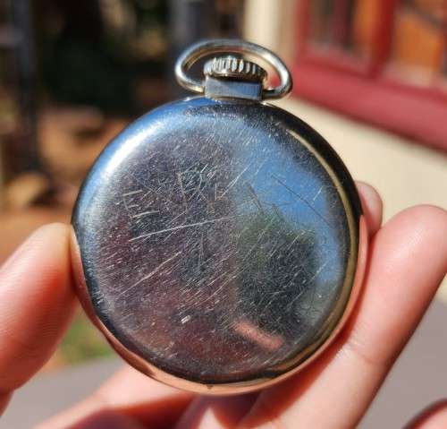 VINTAGE WESTCLOX 1962 ZOBO POCKET WATCH  STILL WORKING