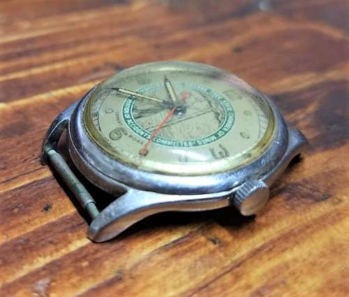 EXTREMELY RARE ERNEST BOREL TRANSVAAL AND ORANGE FREE STATE CHAMBER OF MINES WATCH ISSUED TO A H REX
