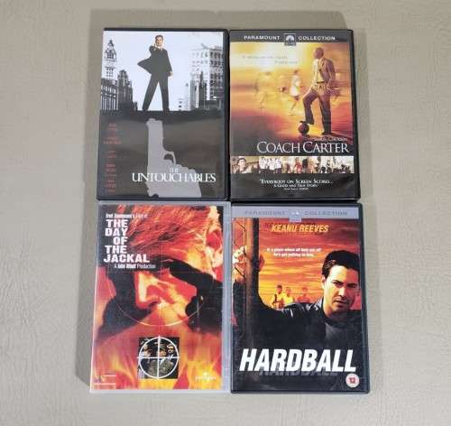 ACTION FIGHTING DRAMA AND MURDER! A LARGE GROUP OF 10 DVDS INCLUDES SILENCE OF LAMBS DEF ED