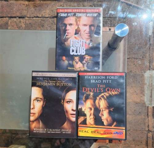 THREE GREAT MOVIES FEATURING BRATT PITT TWO SPECIAL EDITIONS AND A WIDESCREEN PRESENTATION