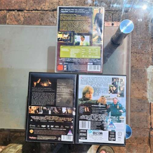 THREE GREAT MOVIES FEATURING BRATT PITT TWO SPECIAL EDITIONS AND A WIDESCREEN PRESENTATION