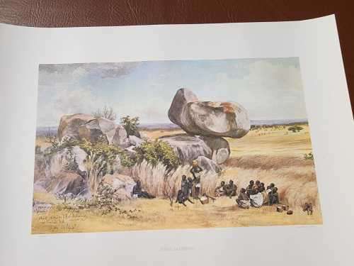 LIMITED EDITION NO 30 OF 500  ALICE BALFOUR RHODESIAN 1894 LANDSCAPE WATERCOLOURS