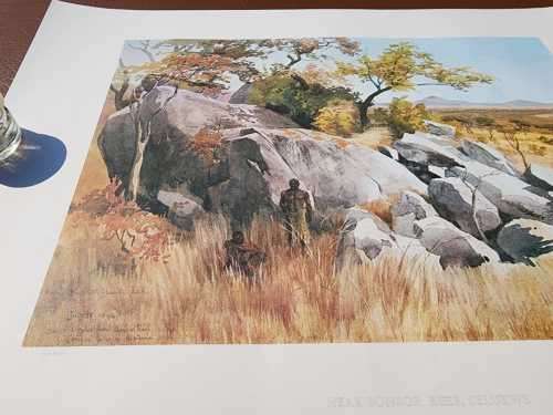 LIMITED EDITION NO 30 OF 500  ALICE BALFOUR RHODESIAN 1894 LANDSCAPE WATERCOLOURS