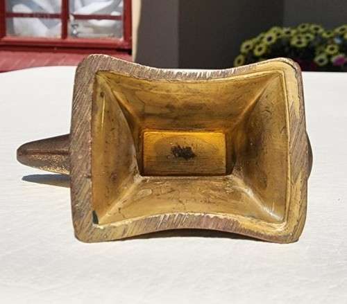 SMALL BRASS BLACKSMITHS WEDDING ANVIL