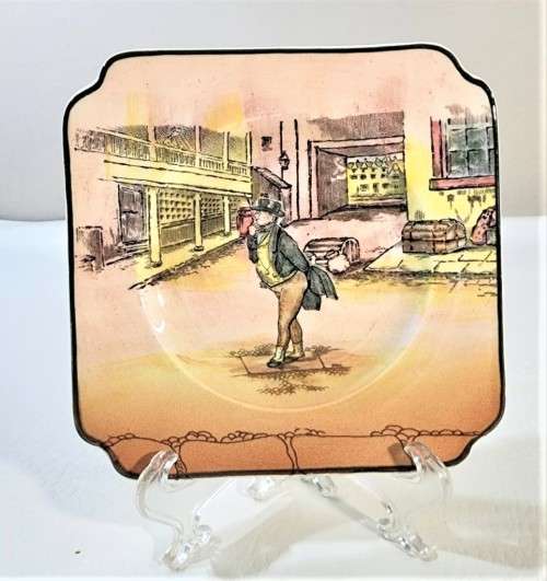 ROYAL DOULTON MR PICKWICK DICKENS SERIES PLATE FROM 1952 D6329 DESIGNED AND SIGNED BY CHARLES NOKE