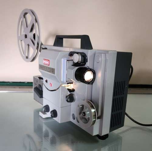 VINTAGE 1960S EUMIG MARK S712D 8MM FILM PROJECTOR MADE IN AUSTRIA WORKING