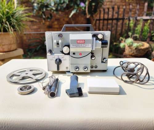 VINTAGE 1960S EUMIG MARK S712D 8MM FILM PROJECTOR MADE IN AUSTRIA WORKING