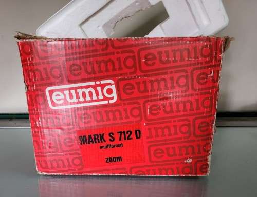 VINTAGE 1960S EUMIG MARK S712D 8MM FILM PROJECTOR MADE IN AUSTRIA WORKING