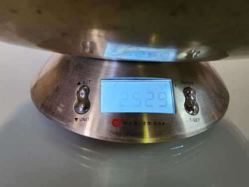 BRASS ENGRAVED BOWL VERY LARGE 40CM DIAMETER AND HEAVY 2,5KG (BASE METAL VALUE R250!)