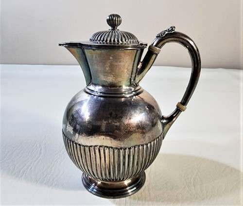 ANTIQUE (1890-1920) BRITTANIA METAL JAMES DIXON AND SONS SHEFFIELD ENGLAND TEAPOT