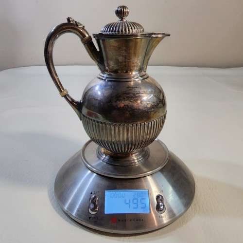 ANTIQUE (1890-1920) BRITTANIA METAL JAMES DIXON AND SONS SHEFFIELD ENGLAND TEAPOT