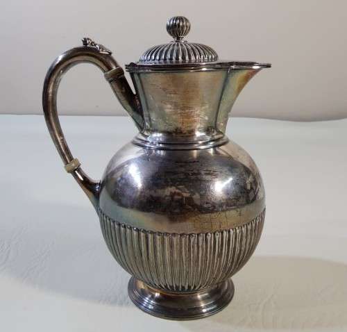 ANTIQUE (1890-1920) BRITTANIA METAL JAMES DIXON AND SONS SHEFFIELD ENGLAND TEAPOT