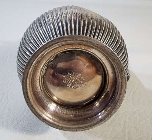 ANTIQUE (1890-1920) BRITTANIA METAL JAMES DIXON AND SONS SHEFFIELD ENGLAND TEAPOT