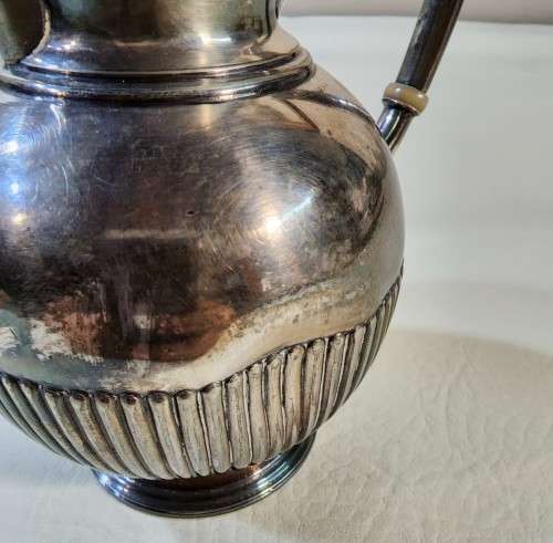 ANTIQUE (1890-1920) BRITTANIA METAL JAMES DIXON AND SONS SHEFFIELD ENGLAND TEAPOT