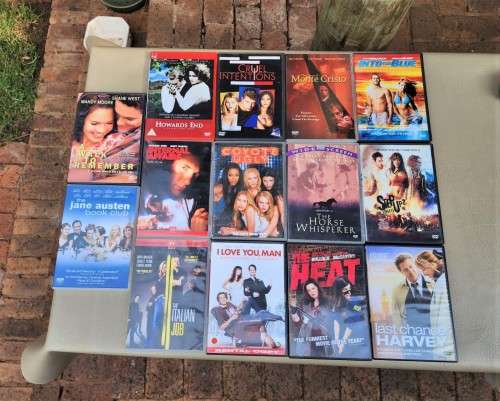 LARGE GROUP OF 14 DVDS MOSTLY FOR LADIES CHOICE