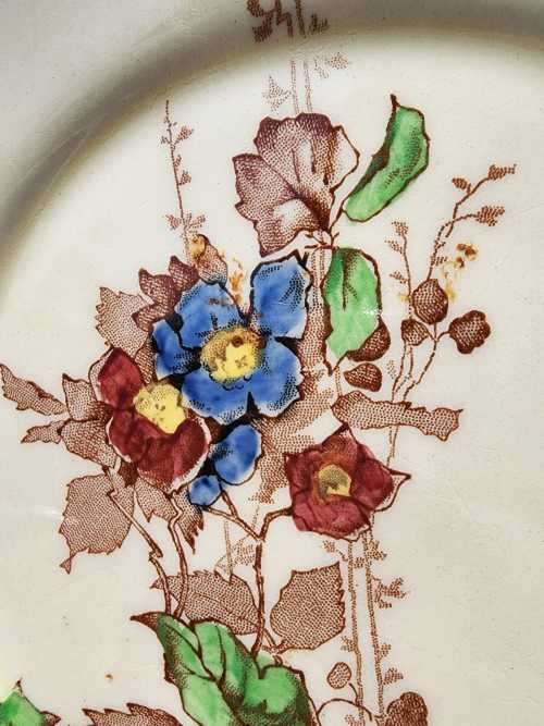 ROYAL DOULTON ENGLAND D4941 (1929-1964) KEW PATTERN HANDLED CAKE PLATE