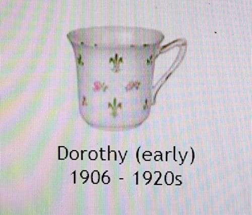 EDWARDIAN (1910-1916) GENTLEMANS LATE FOLEY SHELLEY MOUSTACHE CUP AND SAUCER