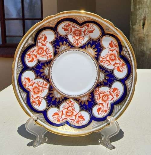 EDWARDIAN (1910-1916) GENTLEMANS LATE FOLEY SHELLEY MOUSTACHE CUP AND SAUCER