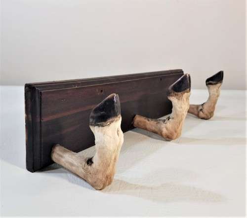 VINTAGE IMPALA FEET COAT HANGER OR GUN RACK