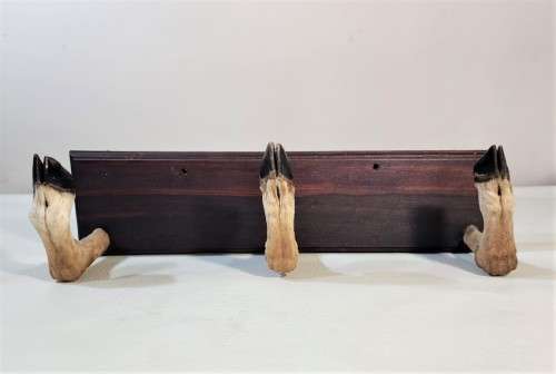 VINTAGE IMPALA FEET COAT HANGER OR GUN RACK