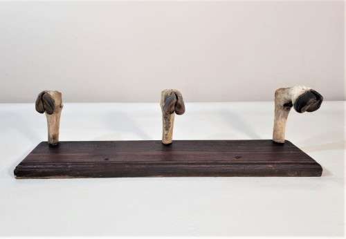 VINTAGE IMPALA FEET COAT HANGER OR GUN RACK