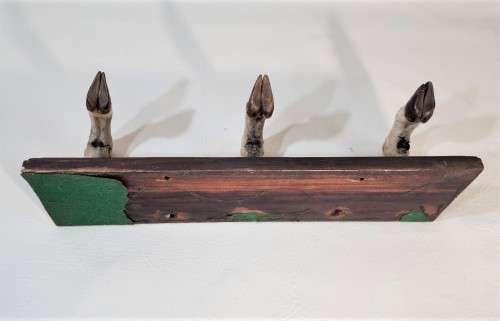 VINTAGE IMPALA FEET COAT HANGER OR GUN RACK