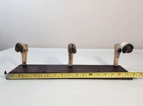 VINTAGE IMPALA FEET COAT HANGER OR GUN RACK
