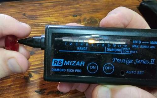 AWESOME LARGE 36,10CT REAL RED RUBY GEMSTONE - PASSED ALL TESTS! - SCRATCH GLASS - UV RED! - THERMAL