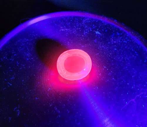 AWESOME LARGE 36,10CT REAL RED RUBY GEMSTONE - PASSED ALL TESTS! - SCRATCH GLASS - UV RED! - THERMAL