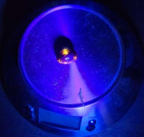 LARGE 24,15CT ORANGE GOLD NATURAL CITRINE GEMSTONE WITH AWESOME OVAL CHECKERBOARD CUT