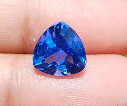 EXTRAORDINARY 3,40CT BLUE TANZANITE GEMSTONE FROM THE FOOTHILLS OF KILIMANJARO