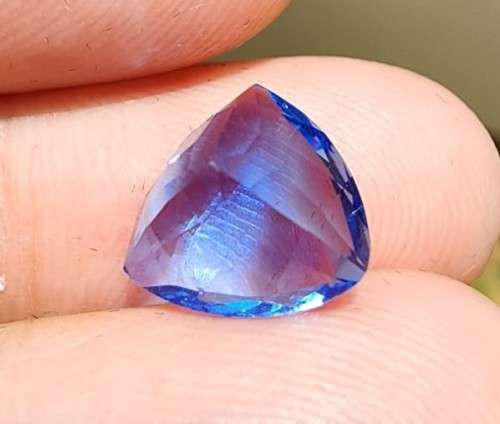 EXTRAORDINARY 3,40CT BLUE TANZANITE GEMSTONE FROM THE FOOTHILLS OF KILIMANJARO
