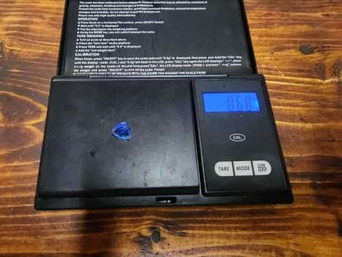 EXTRAORDINARY 3,40CT BLUE TANZANITE GEMSTONE FROM THE FOOTHILLS OF KILIMANJARO