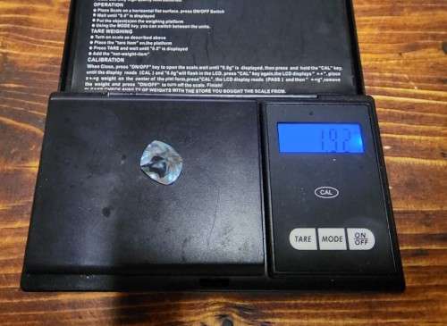 SEAFOAM BLUE AQUAMARINE GEMSTONE LARGE 9,60CT WITH BEAUTIFUL CUSHION CUT