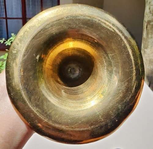 SMALL 5-ARM BRASS CANDELABRUM  A MUST HAVE IN SOUTH AFRICA!  2ND OF 2 ON AUCTION