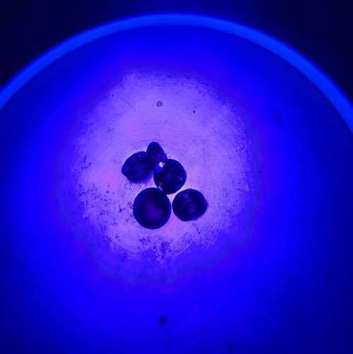 PARCEL OF 5 SMOKY QUARTZ SALMON BROWN GEMSTONES (ON AVERAGE 1,85CT)WITH ROUND CUT ONE BID TAKES ALL!