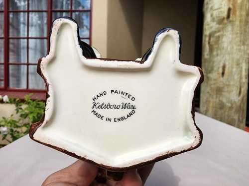 HAND PAINTED KELSBORO THE COACHMAN TOBY JUG 14CM HIGH CIRCA 1930-1950