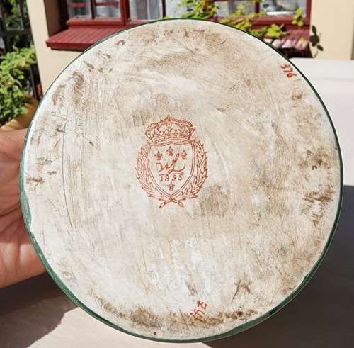 VINTAGE WONG LEE (WL) 1895 CHINESE PORCELAIN LIDDED BOWL