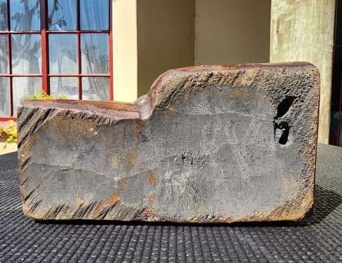 BALINESE MALE SHUSH WOODEN MASK FOR A WELCOME DAY OF SILENCE LARGE 40CM HIGH